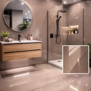 Seratone Metallic Magic Mushroom Gloss Wet Wall Lining 2700x1200 4.75mm *