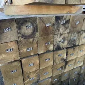 Piles 125x125mm RS H5 treated 1.8m long